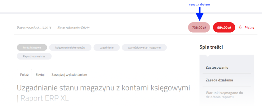 Cena z rabatem dla klientów Prospeo Cena z rabatem dla klientów Prospeo