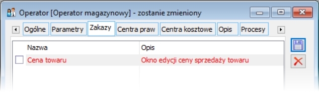 przykładowy zakaz operatora przykładowy zakaz operatora